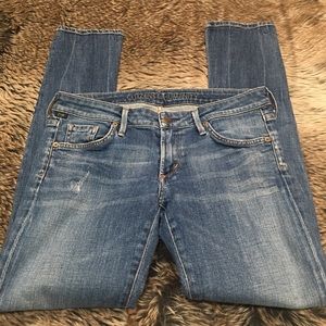 Citizens of Humanity Racer Low Rise Skinny Fit Jeans Color Slash *Size 29*